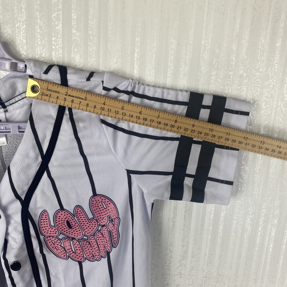 Looney Tunes Baseball Jersey Graphic Print Womens Lola Bunny MLB Shirt Size XL - Picture 11 of 11